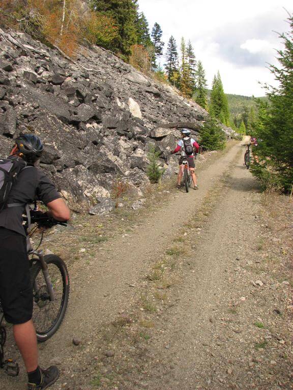 Kettle Valley Railway / Trans Canada Trail in the Beaverdell Area ...